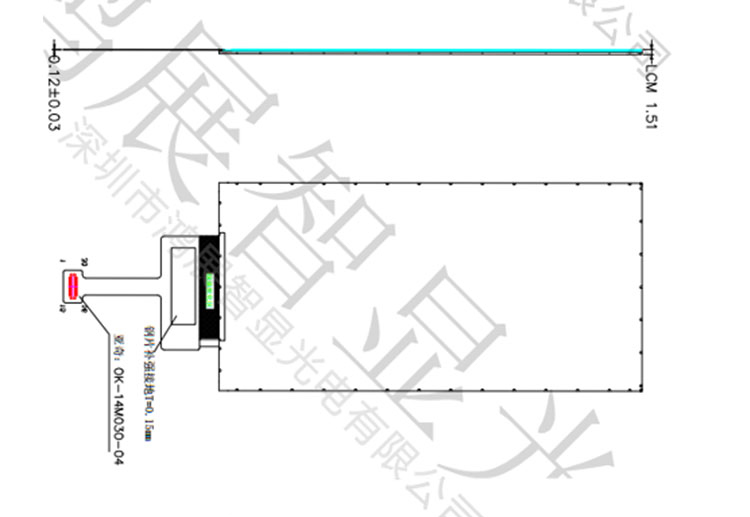 5.5寸TFT竖屏in cell 720X1440